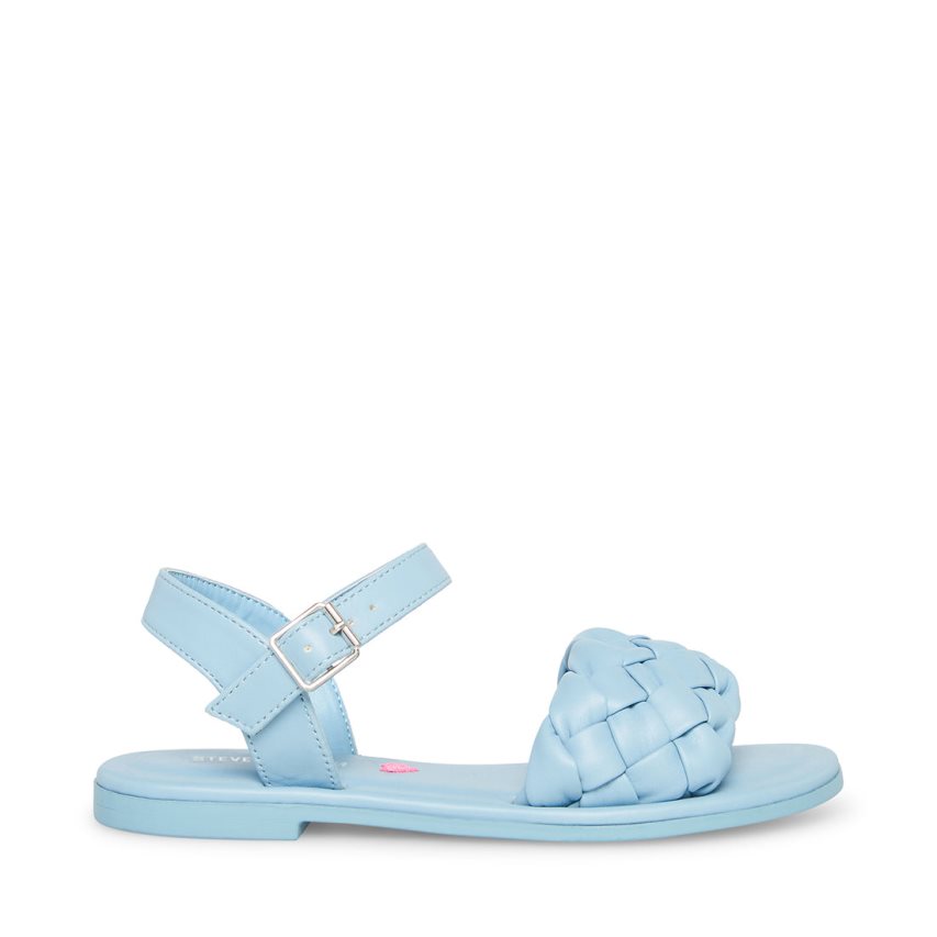 Sandalias Planas Steve Madden Jkarina Niños Azules | ES TR9320